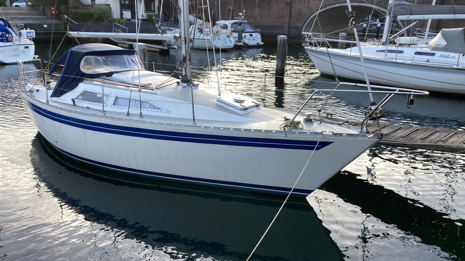 1982 Moody 27 for sale at BH Boat Sales